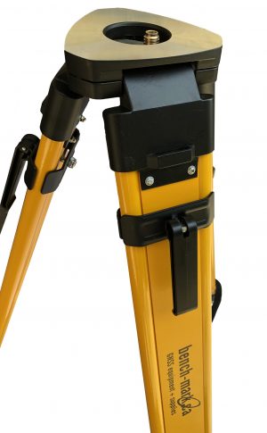 Bench Mark US - Land surveying equipment - wood tripod legs