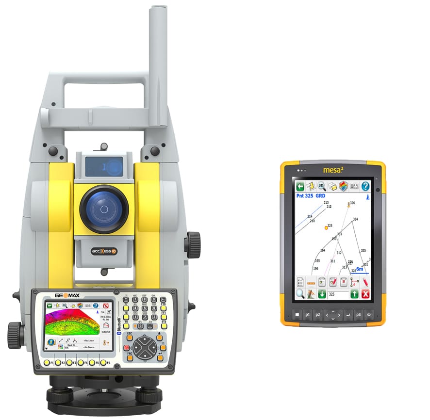 Bench Mark US - Used surveying equipment - Zoom90 with Mesa2 FieldGenius