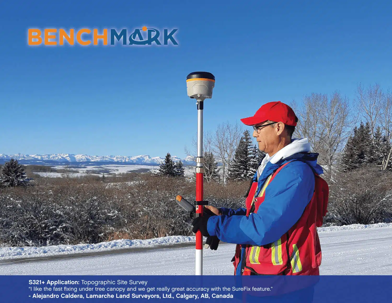 Bench Mark US - Surveying equipment - topographic site survey