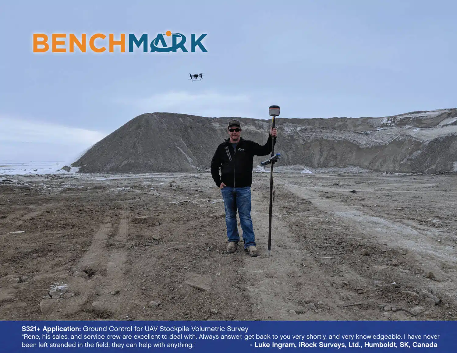 Bench Mark US - Land surveying equipment - ground control