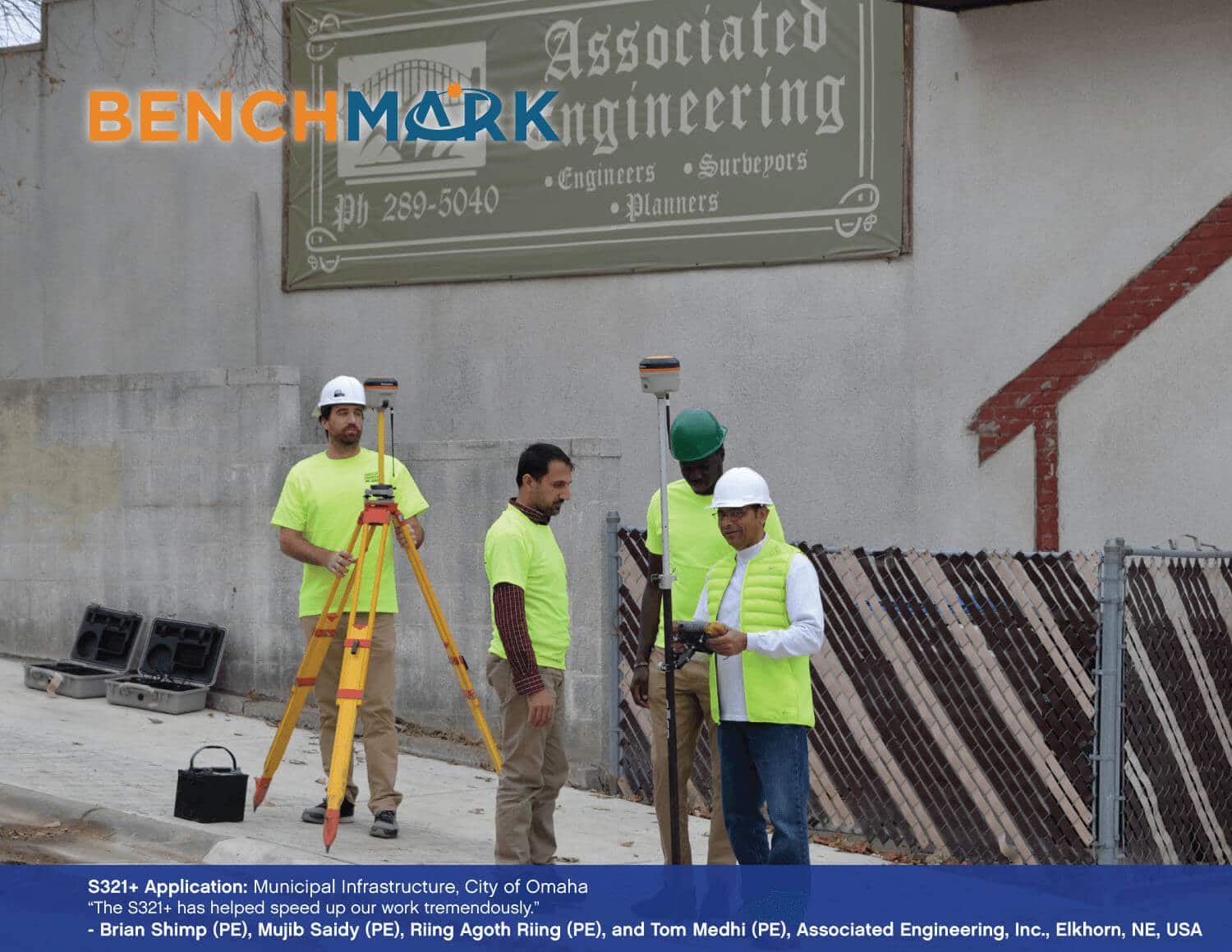 Bench Mark US - Land surveying equipment - municipal infrastructure