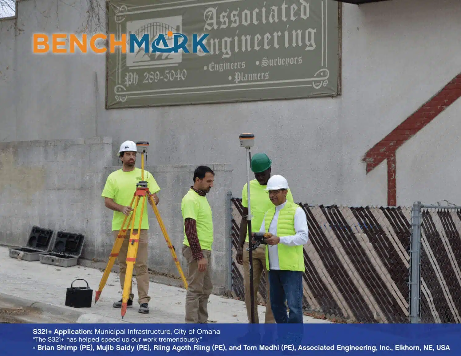 Bench Mark US - Land surveying equipment - municipal infrastructure