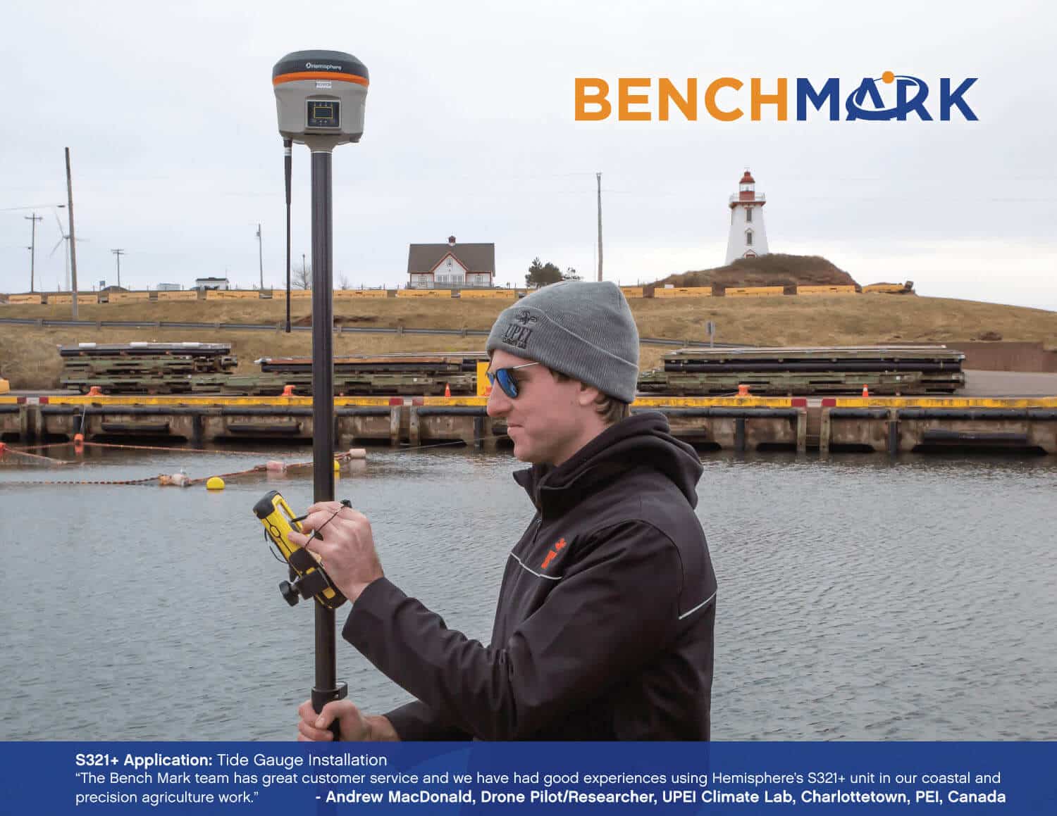 Bench Mark US - Land surveying equipment - tide gauge