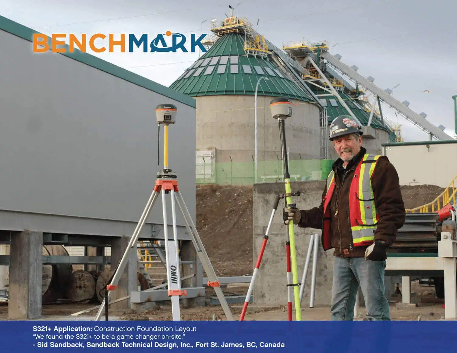 Bench Mark US - Land surveying equipment - s321+