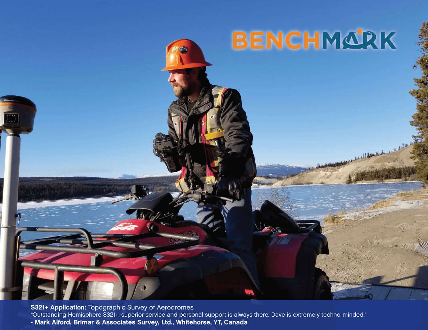 Bench Mark US - Surveying equipment - topographic site survey for aerodromes
