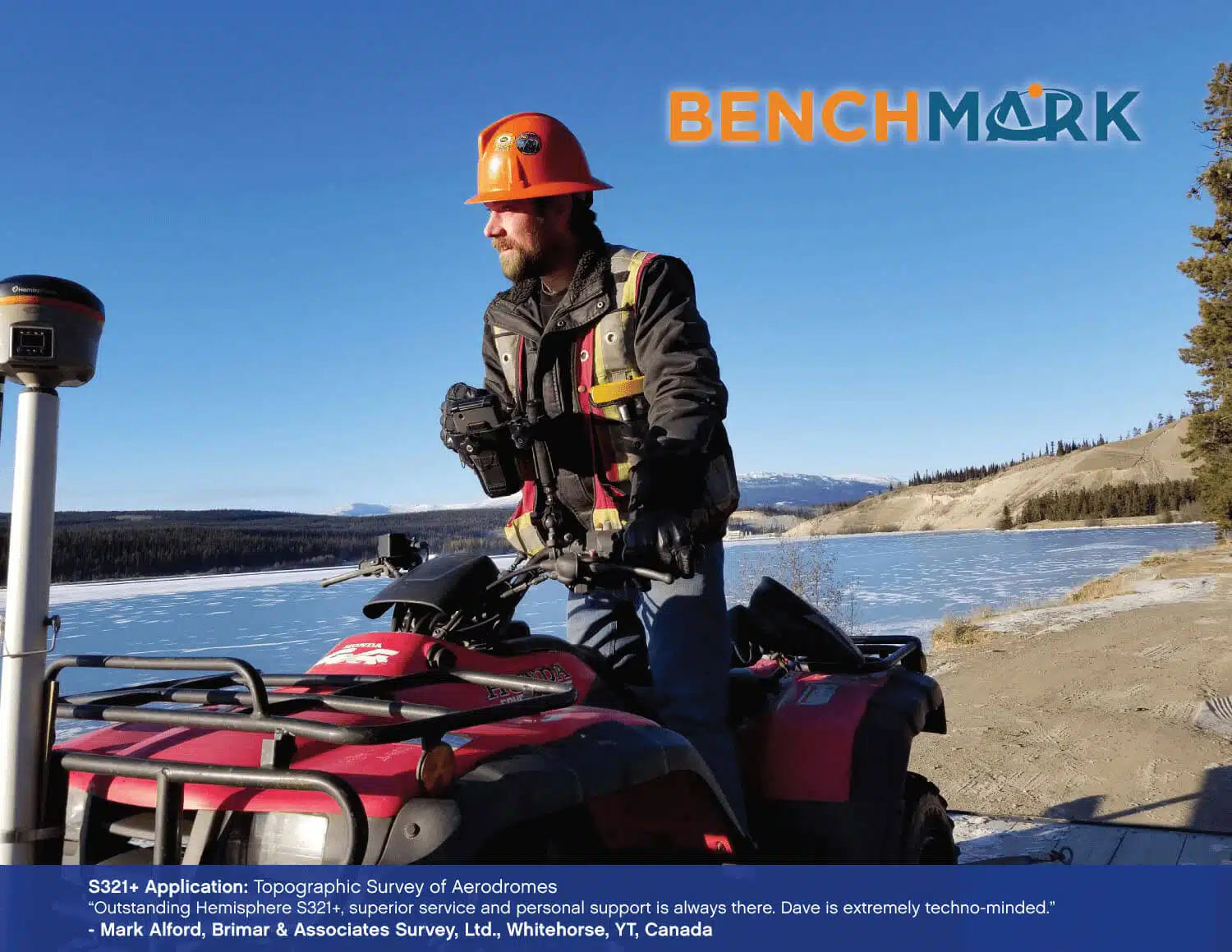 Bench Mark US - Surveying equipment - topographic site survey for aerodromes