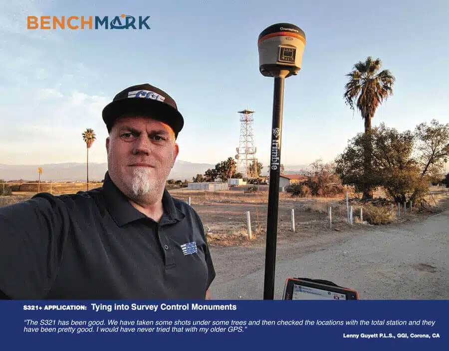 Bench Mark US - Surveying equipment - S321 testimonials