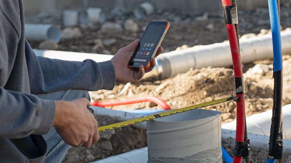 Archer 4 Data Collector in Use