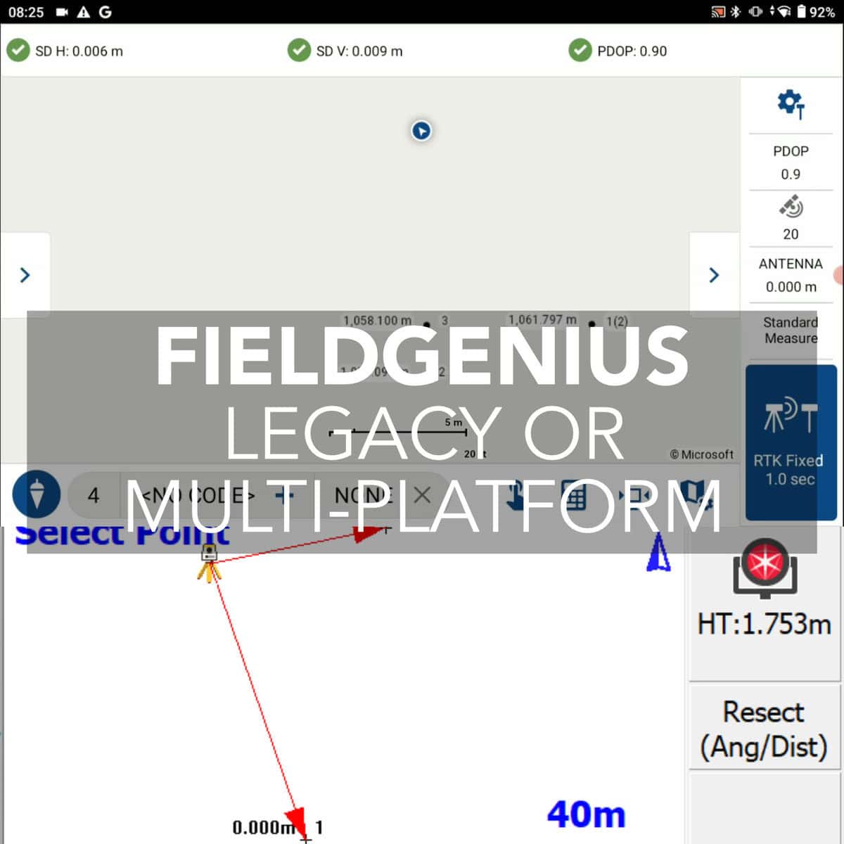 FieldGenius Legacy or Multi Platform