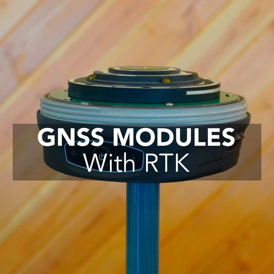 GNSS modules with RTK